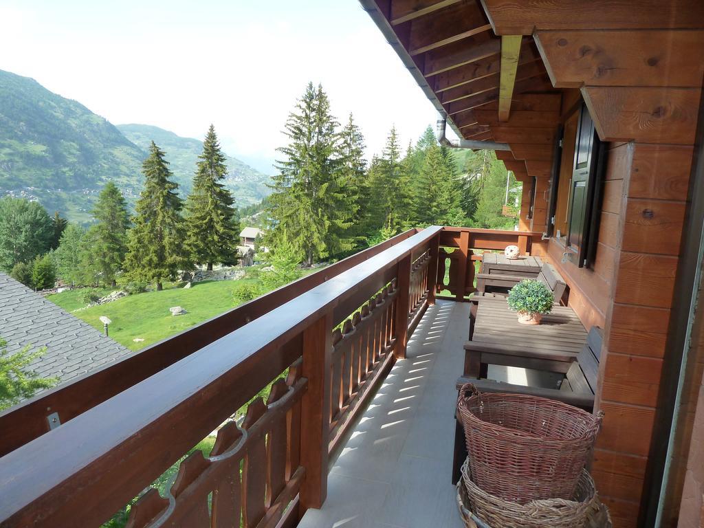 Chalet Charming Grächen Exteriér fotografie