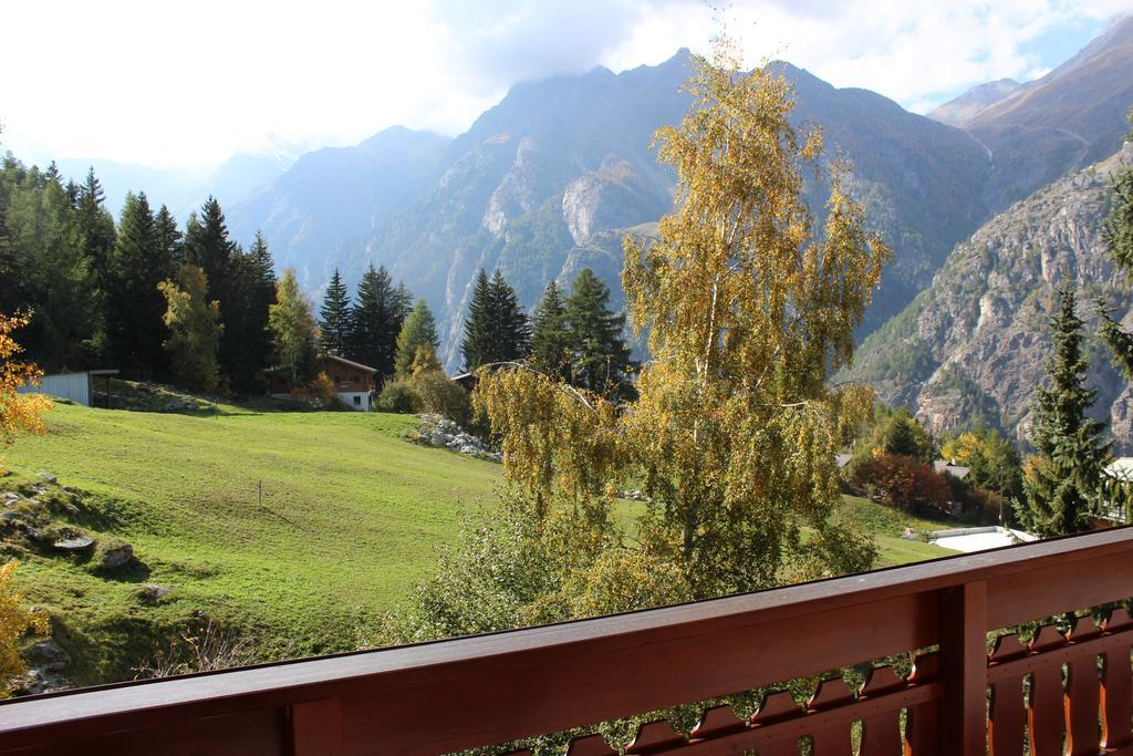 Chalet Charming Grächen Exteriér fotografie