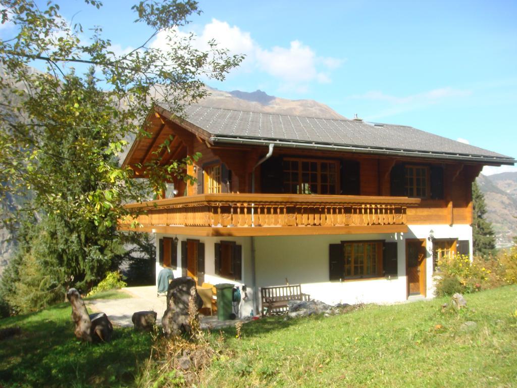 Chalet Charming Grächen Exteriér fotografie
