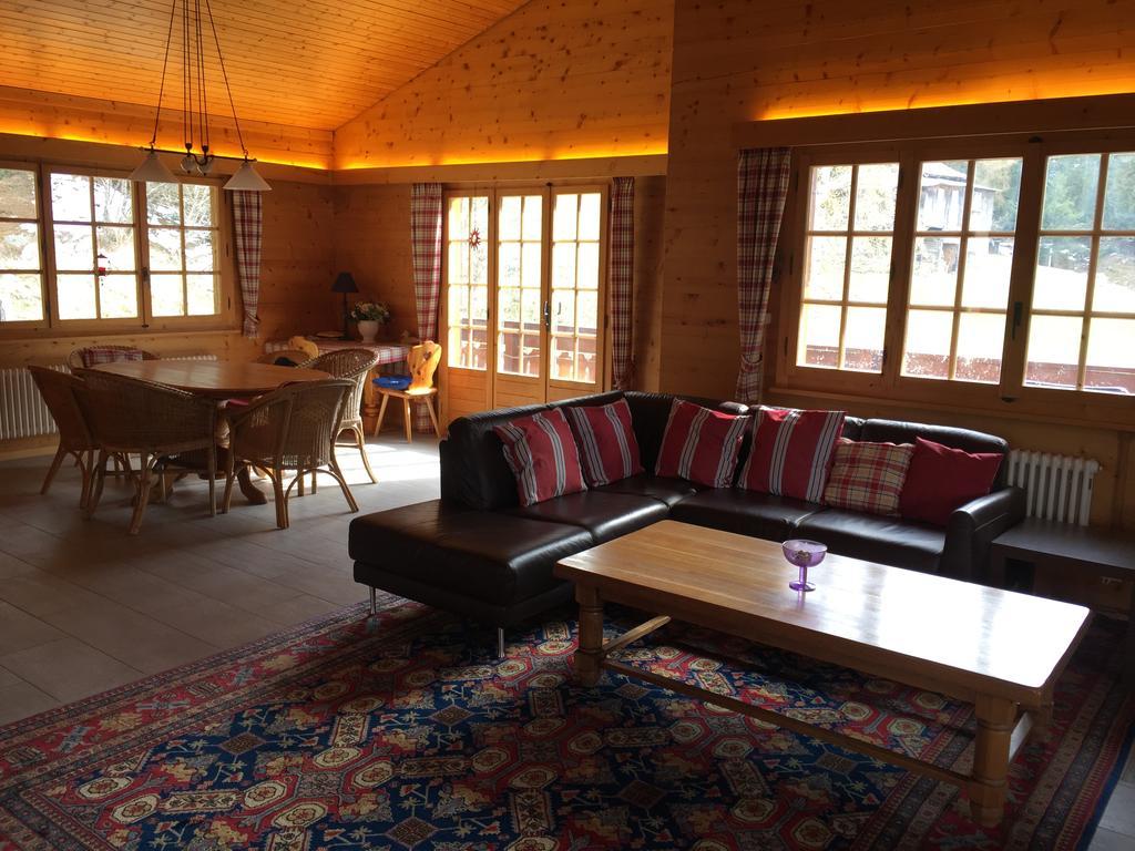 Chalet Charming Grächen Exteriér fotografie