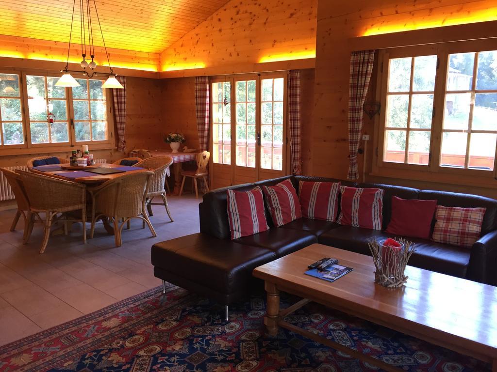 Chalet Charming Grächen Exteriér fotografie